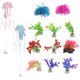 thumbnail image 1 of Decoración de coral de simulación, 13 piezas Planta de agua de simulación Decoración de plantas subacuáticas Decoración de peceras Materiales ecológicos, 1 of 9