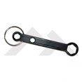 thumbnail image 1 of Crown Automotive Wrench RT26089 RT Offroad; Boxed End; 1/2 Inch/5/16 Inch/1/4 Inch; Flat; Hex; Painted; Steel; Single; With Keychain Ring, 1 of 2