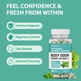 thumbnail image 3 of Adeqauom Chlorophyll & Parsley Supplement,Vegan & Organic Deodorant That Works from The Inside Out ,30 Vegan Capsules, 3 of 6