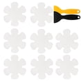 thumbnail image 1 of 20 pcs Anti-Slip Stickers, Wear-Resistant Waterproof Anti-Slip Stickers PEVA Rubber Anti-Slip Stickers，Flowers，Luminous8cmLuminous, 1 of 1