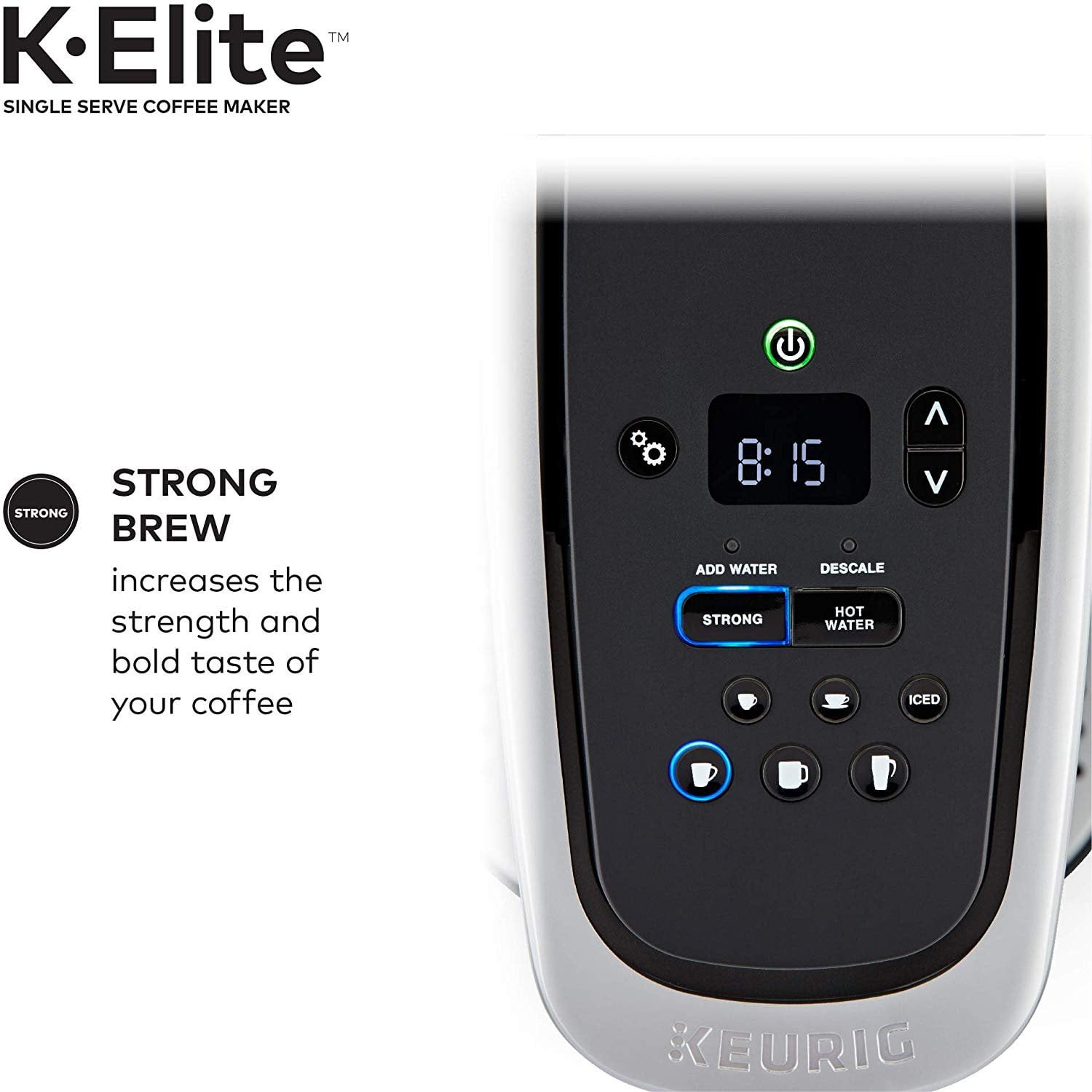 K Elite Keurig Strong Button Keurig K-Elite K-90 Single-Serve K