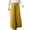 Yellow, variant on FNFYFH Clearance Ladies Plus Size High Waist Linen Trousers Loose Fit Long