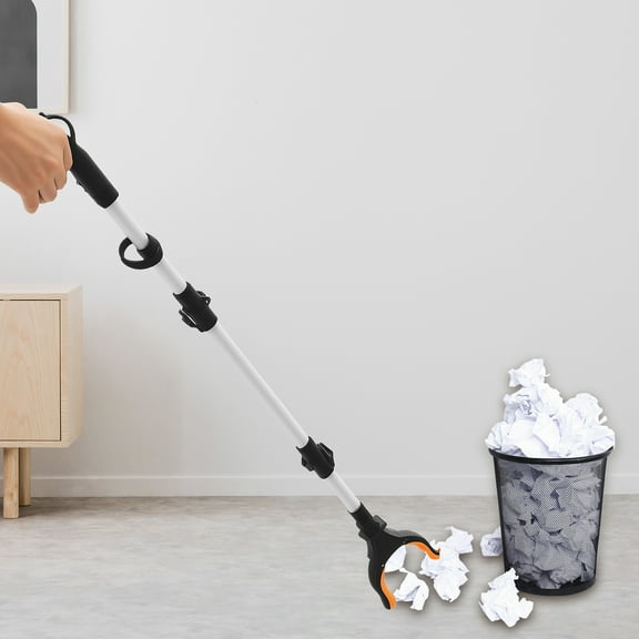 AEVXKHI 42.9 inch Grabber Reacher Tool, Extra Long Gripper and Reaching Tool with Anti-Slip 360° Rotating Jaw, Heavy Duty Foldable Reacher Grabber Pickup Tool with Magnetic Tip