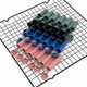 thumbnail image 3 of 4 Colors Mini Ice Cube Stick Tray with Lid, Ice Cube Molds for Water Bottles, Easy Push and Pop Out, 3 of 5