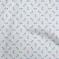 thumbnail image 1 of oneOone Cotton Jersey Blue Fabric Asian Floral Craft Projects Decor Fabric Printed By The Yard 58 Inch Wide, 1 of 4