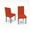 A, variant on SDJMa Christmas Chair Covers for Dining Room Santa Printed Chair Slipcovers Christmas Decorations