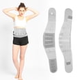 thumbnail image 1 of Lumbar Support Belt, Durable Multi-function Lumbar Support, Pratical Support The Lumbar Spine For Man Woman Gray S, 1 of 8