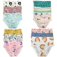 thumbnail image 3 of Premium Toddler Girls' Briefs 12-Pack by B&Q: Sizes 2T-7T for Comfort and Style, 3 of 5