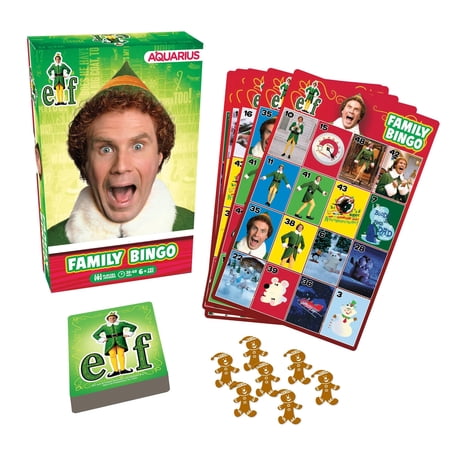 Elf Family Bingo Game Set