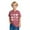 Watermelon Red, variant on Fesfesfes Kids Valentine's Day Heart Print T Shirt Casual Short Sleeve Tee Round Neck Top for Boys and Girls Cute Print Design Childrens Apparel Holiday(Red,11-12 Years)
