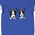 thumbnail image 4 of Inktastic Boston Terriers (dark Apparel) Boys or Girls Baby Bodysuit, 4 of 5