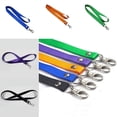 thumbnail image 3 of Ruanlalo Lanyard Solid Color Tear-resistant Nylon Rope Lanyard ID Holder for Adults Purple, 3 of 6