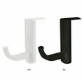 thumbnail image 3 of 4 Pack Plastic Headphone Holder Earphone Headset Hanger Rack Stand Hook Computer Black, 3 of 5