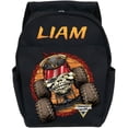 thumbnail image 2 of Personalized Monster Jam Black Youth Backpack, Pirate's Curse, 2 of 2