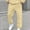 Beige, variant on Gym Sweatpants Men Jogging Pants Men Pocket Lace-up Workout Pants Stretch Waist Solid Comfortable Sport Trousers Loose Hiking Fall Winter Pants Dark Blue