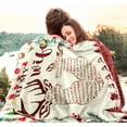 thumbnail image 2 of LHSHID Christmas Day Gifts for Wife from Husband to My Wife Blanket Anniversary Wedding Gifts for Her Christmas Birthday Gifts Ideas for Wife Wife Valentines Day Gifts 60x80in, 2 of 6