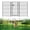 8 pcs with door-48inch x 27inch, variant on Metal Garden Fence 8 Pack with Door – 48in H x 17.7ft L Animal Barrier – Decorative No-Dig Outdoor Fencing for Yard, Patio, Dog – Black – Easy Install – 8 Pieces with Door, 48in x 27in
