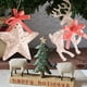 thumbnail image 3 of Toystoory Decoración colgante de lazo de Navidad para el hogar, colgante de árbol para sala de estar interior, decoración reutilizable para Hotel y Kits de decoración para fiestas Estrella Toystoory HA069945-01, 3 of 6