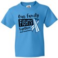 thumbnail image 3 of Inktastic Our Family Fights Together ALS Awareness Youth T-Shirt, 3 of 5