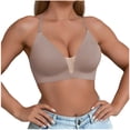 thumbnail image 2 of Antinious Ladies Solid Seamless Wide Strap Wireless Support Sports Bra, 2 of 5