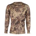 thumbnail image 1 of Camiseta de manga larga de alta elasticidad con absorción de sudor de camuflaje al aire libre (Patrón de pitón de la junglaXL), 1 of 8