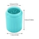 thumbnail image 2 of Cepillo de copa para limpiar patas de mascota - Lavador de patas para perros pequeños de menos de 5 kg, 7,5-17,5 kg, 20-40 kg - Herramienta fácil para lavar al aire libre, 2 of 6