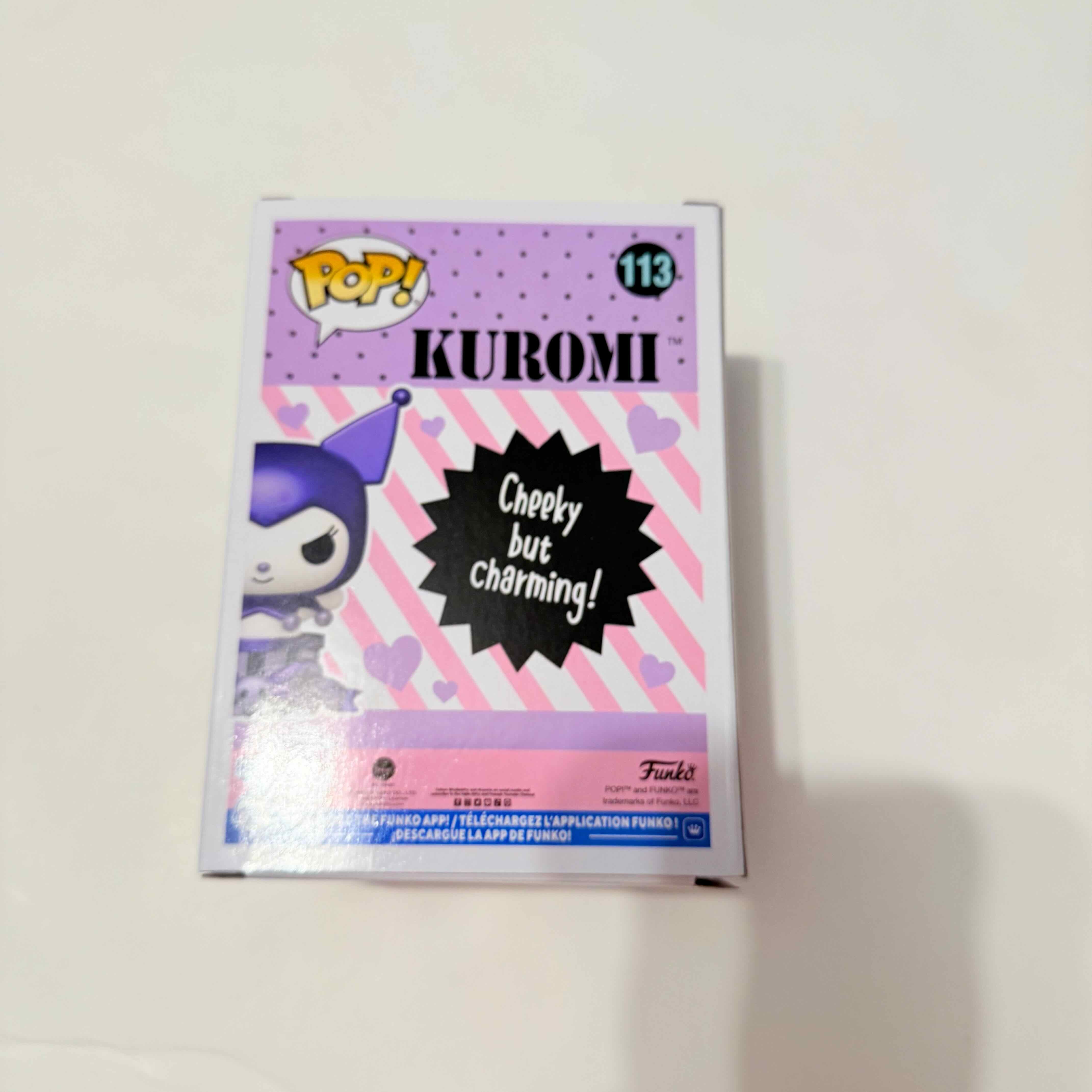 Funko POP! Sanrio Kuromi Vinyl Figure (Metallic)