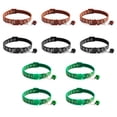 thumbnail image 1 of Collares de identificación para cachorros Ameolela, de nailon suave, ajustables, con separación de seguridad, para cachorros, 1 of 5