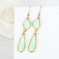 thumbnail image 3 of 1 par de pendientes colgantes, accesorios de joyería elegantes, suministro a juego de ropa, regalos femeninos, pendientes de aleación chapados Ropa, zapatos y accesorios Miscelánea Fruta Verde Sonducket AP009626-09B, 3 of 6