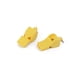 thumbnail image 1 of Riwesomey Paquete de 2 silbatos de seguridad de bolsillo, accesorios para senderismo, mano de obra, suministros para acampar, herramienta de supervivencia Material de laboratorio Amarillo Riwesomey TO009169-04, 1 of 6