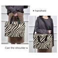 thumbnail image 6 of FORMRS 16" Laptop Bag Carrying Sleeve Case with Handle Travel Shoulder Briefcase, Black Lines, 6 of 8