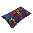 thumbnail image 3 of Fotbe Indian Mandalas Dragonfly Pillow Cases - Envelope Closure - Luxury, Extra Soft, Cooling Pillow Covers - Wrinkle, Fade, Stain Resistant-14"x20", 3 of 9