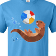 thumbnail image 4 of Inktastic Cute Otter and Beachball T-Shirt, 4 of 5