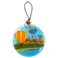 thumbnail image 3 of Ruth's Ethical Goods Hot Air Balloon Christmas Tree Ornament - Art Glass Light Catcher, 3 of 6