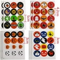 thumbnail image 2 of BESTZY 480pcs Halloween Sealing Sticker Ghost Pumpkin Stickers Adhesive Label Stickers Round Sealing Decals Candy Bag Sheet Scratch and Sniff Stickers for Kids (40 Sheets ), 2 of 8