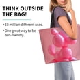 thumbnail image 2 of Easygdp Pink Balloon Puppy Art Bolsas Tote para Mujer, Bolsos de Hombro para Viaje, Bolsos de Mano de Gran Capacidad para Compras y Trabajo, 2 of 8