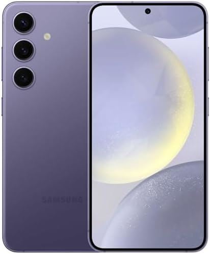 Samsung Galaxy S24 5G S921U (Fully Unlocked) 128GB Cobalt Violet