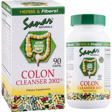 Sanar Naturals Colon Cleanser for Digestive and Gut Health, Constipation Relief, 90 Capsules