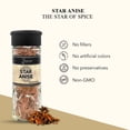 thumbnail image 2 of Pontino Star Anise - Dried Star Anise Pods for Cooking, Baking, Tea - 0.63oz (Pack of 6), 2 of 5