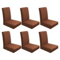 thumbnail image 2 of Redempat 6pack/lot Stretch Elastic Chair Cover Wear-resistant And Dustproof Wide Applications Anti Slip, 2 of 6