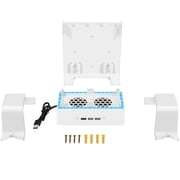 CIYISON Wall Mount Stand Controller Holder & Extended USB Ports for XB Series S Console