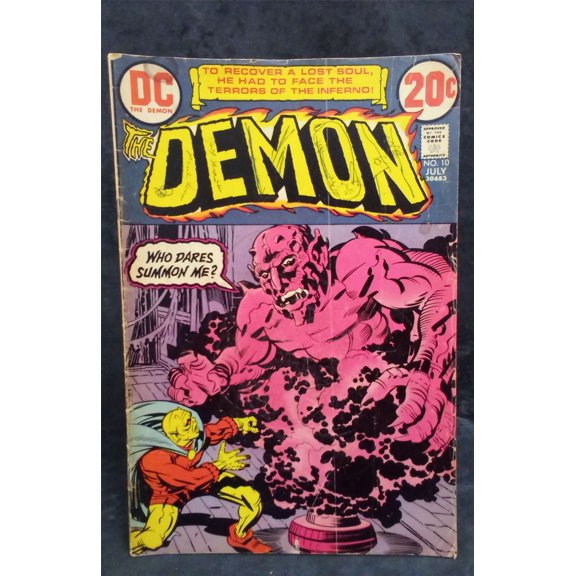 Pre-Owned The Demon #10 1973 DC Comics Comic Book