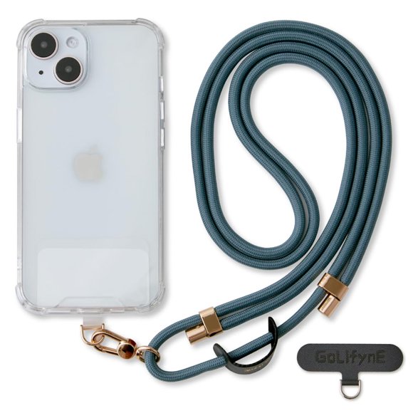 Cordón de teléfono Golifyne universal antirrobo para iPhone 15 Pro Max