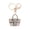 Black, variant on SmartBy Tote Charm Keychain Rhinestone Enamel Tote Bag Charm with Key Ring Sparkly Handbag Keychain Purse Charm Gift for Women Girls Friends