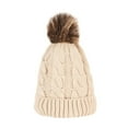 thumbnail image 1 of Funicet Chapeau de Course pour Hommes, Bonnets pour Hommes, Bonnet Tricoté Unisexe, Chapeau de Ski Chaud, Chapeau de Sport, Chapeau de Ski pour Hommes, 1 of 2