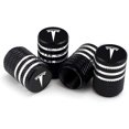 thumbnail image 1 of Tapón de válvula de rueda negro compatible con T, 1 of 4