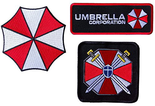 Set of 3 Resident Evil 6 Fabric Embroidered Patches 
