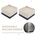 thumbnail image 5 of 4pcs Treadmill Incline Riser Blocks, Stackable Incline Risers Non-Slip Adjustable Ramp for Gym Home Treadmill Part, 5 of 7
