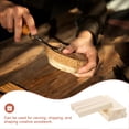 thumbnail image 3 of MLINS Basswood Carving Blocks for Home DIY Projects Beige Color Soft Texture Ideal for Carving and Crafting 10pcs, 3 of 7