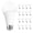 Warm White, variant on WTL 3 Way Light Bulb,50 75 100W, Three Way 4000K Natural White 5W/10W/15W A19 E26 Base LED Bulb for Desk, Floor,Table Lamps, Dimmable, No Flicker,2pack